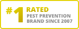 Number 1 Rated Pest Prevention Brand logo